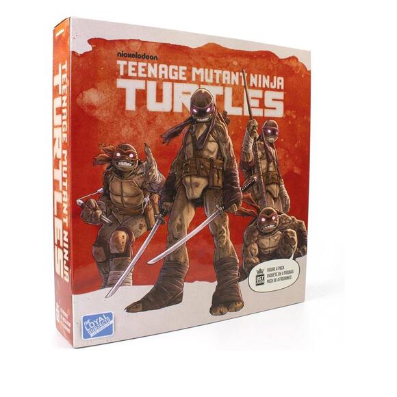 Loyal Subjects BST AXN Teenage Mutant Ninja Turtles TMNT Figure 4 Pack New